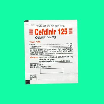Cefdinir 125 VPC 8 Cefdinir 125 VPC