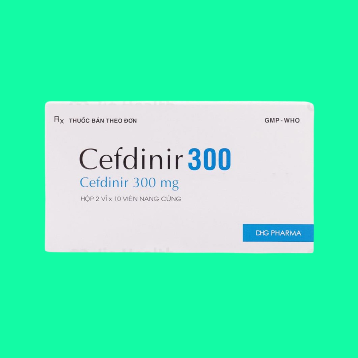 Cefdinir-300mg-DHG-3 Cefdinir 300mg DHG