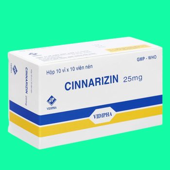 Cinnarizin 25mg Vidipha 3 Cinnarizin 25mg Vidipha
