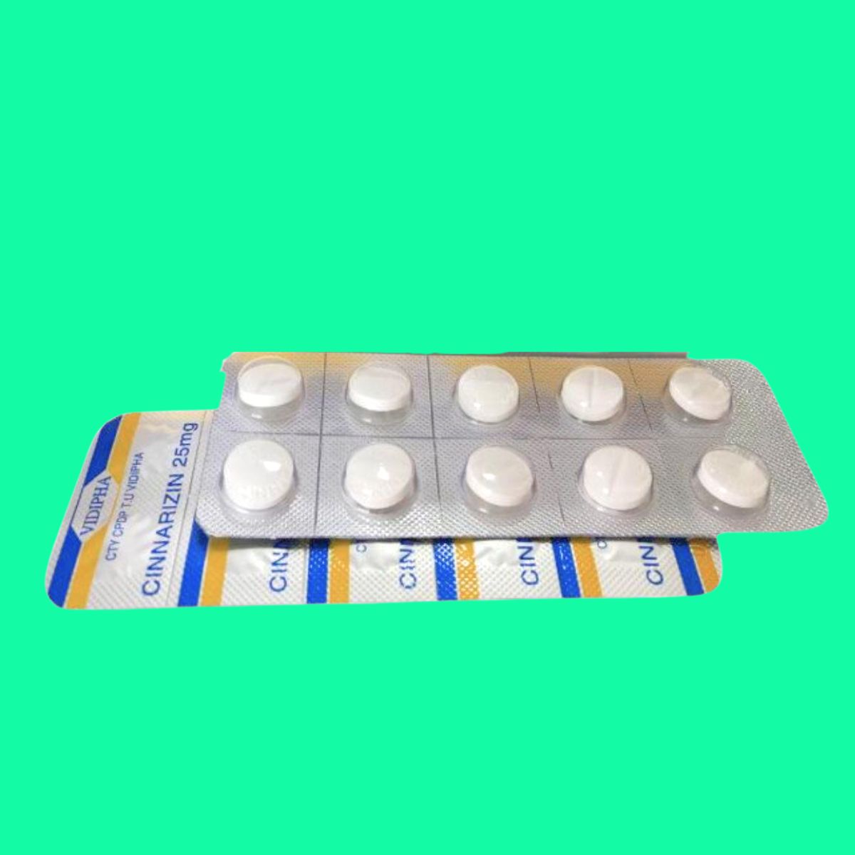 Cinnarizin 25mg Vidipha (6) Cinnarizin 25mg Vidipha