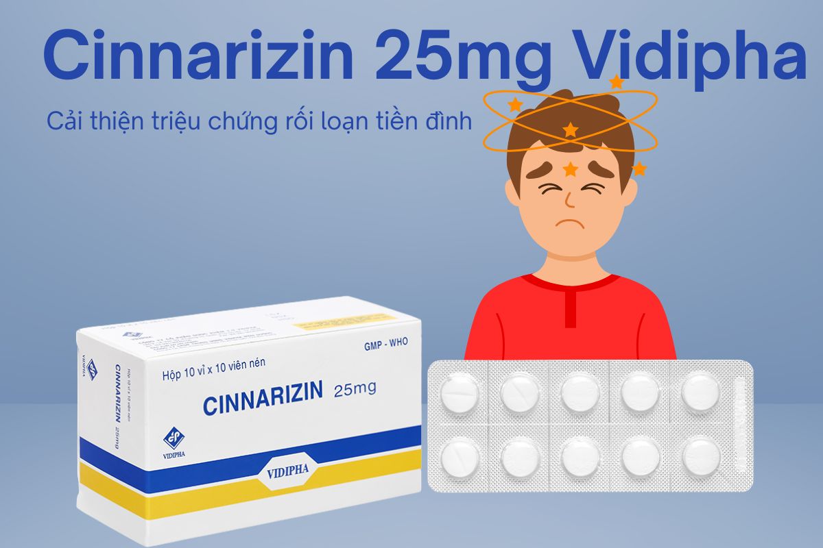 Cinnarizin 25mg Vidipha 11 Cinnarizin 25mg Vidipha