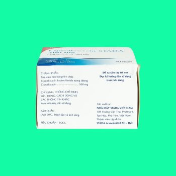 Ciprofloxacin Stada 500mg 4 Ciprofloxacin Stada 500mg