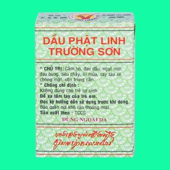 Dầu Phật Linh Trường Sơn 7 Dầu Phật Linh Trường Sơn