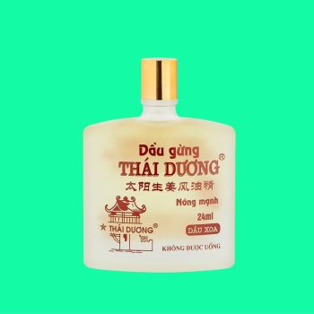 Dầu gừng Thái Dương 24ml 2 Dầu gừng Thái Dương 24ml