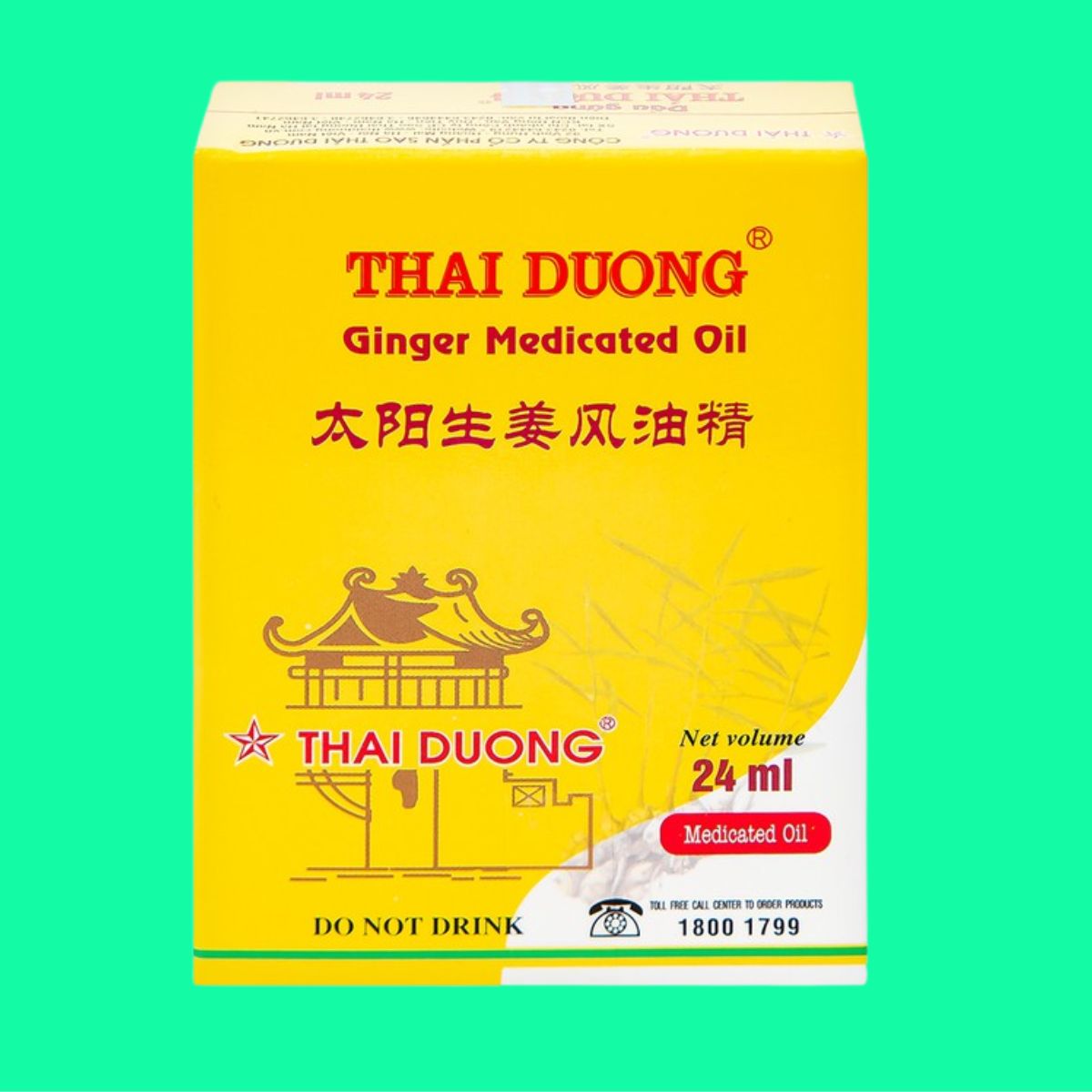 Dầu gừng Thái Dương 24ml (6) Dầu gừng Thái Dương 24ml