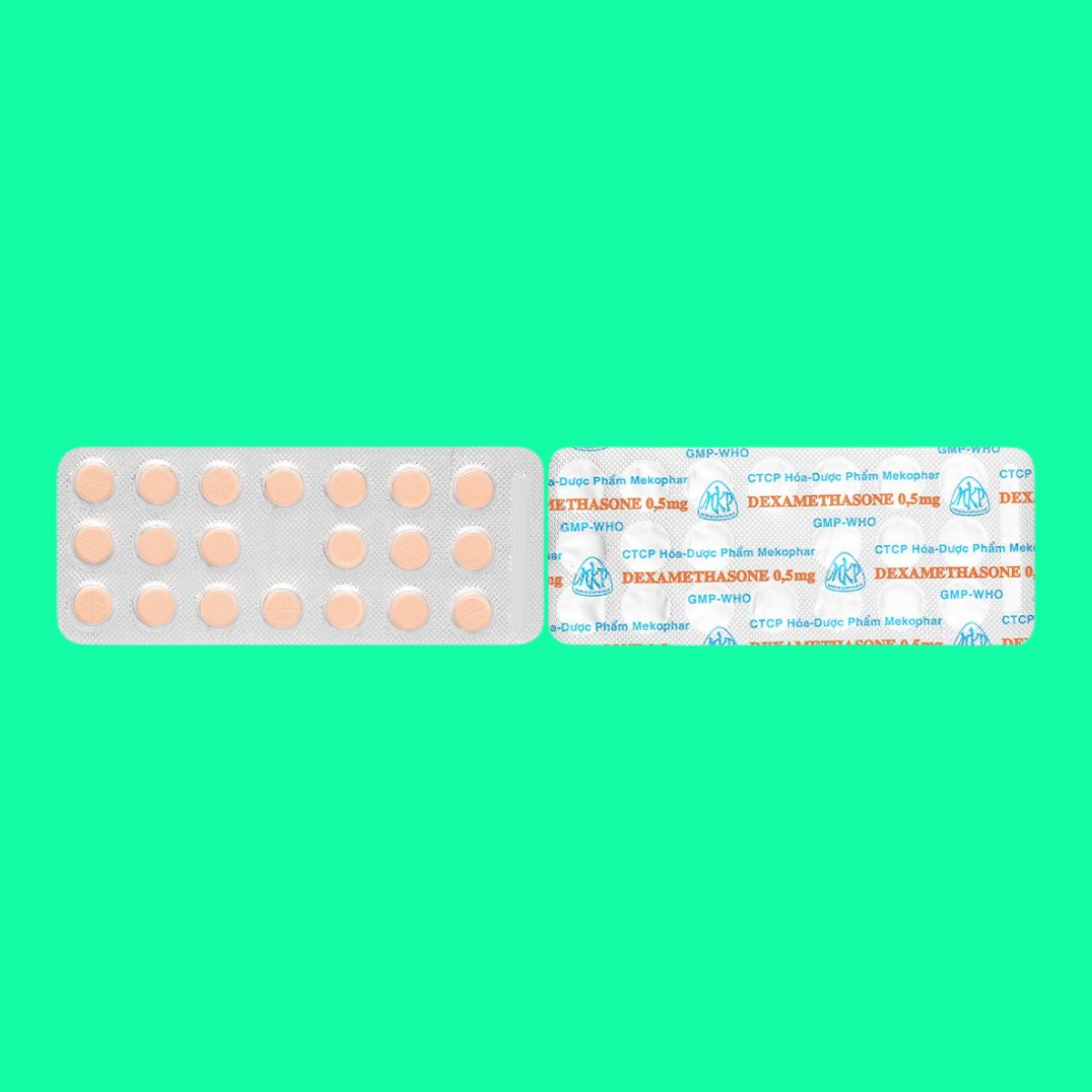 Dexamethasone-0.5mg-Mekophar-6 Dexamethasone 0.5mg Mekophar