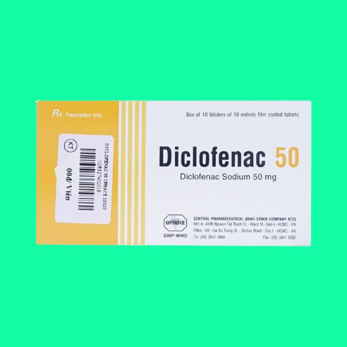 Diclofenac 50 Uphace (3) Diclofenac 50 Uphace