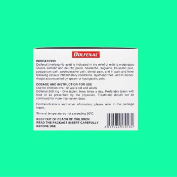 Dolfenal 500mg 2 Dolfenal 500mg
