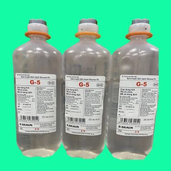 Glucose 5% Braun 3 Glucose 5% Braun