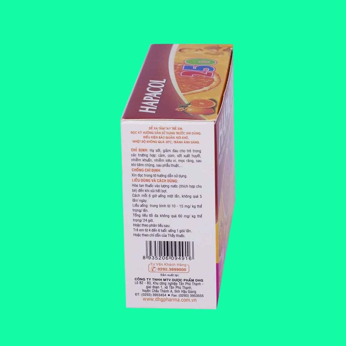 Hapacol 250 DHG (6) Hapacol 250 DHG