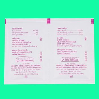 Hapacol 325 Flu 16 Hapacol 325 Flu