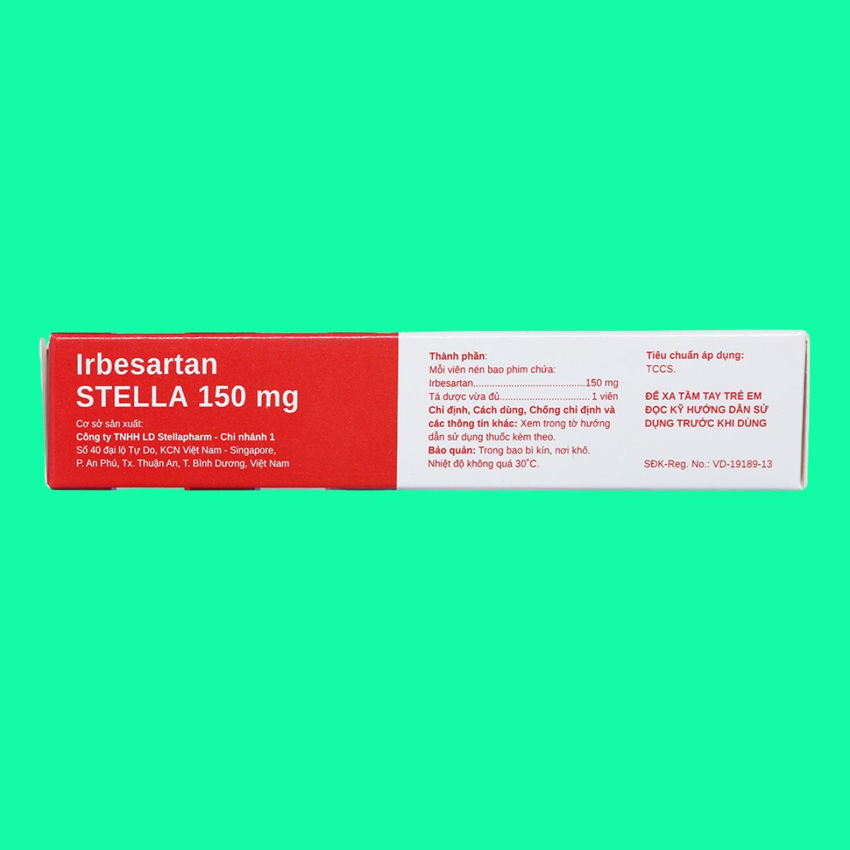 Irbesartan Stella 150mg (3) Irbesartan Stella 150mg