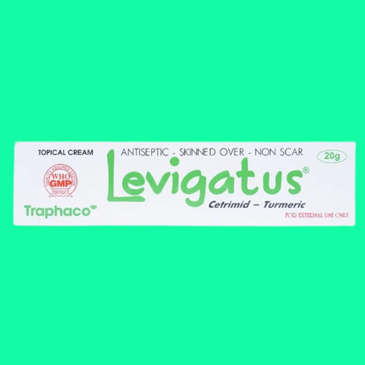 Levigatus-Traphaco-2 Kem bôi Levigatus Traphaco có tác dụng điều trị mụn trứng cá, mụn mủ, vết thương nông
