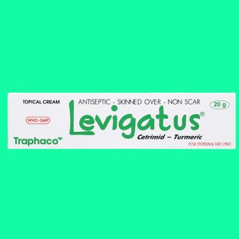 Kem bôi Levigatus Traphaco 3 Kem bôi Levigatus Traphaco có tác dụng điều trị mụn trứng cá, mụn mủ, vết thương nông