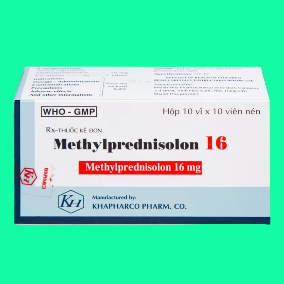 Methylprednisolon 16 Khapharco (2) Methylprednisolon 16 Khapharco