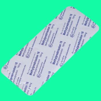 Methylprednisolon 16 Khapharco 9 Methylprednisolon 16 Khapharco