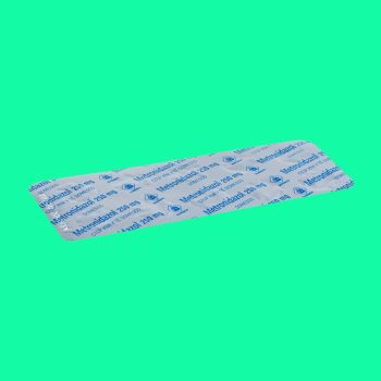 Metronidazol 250mg Domesco 5 Thuốc Metronidazol 250mg Domesco có tác dụng điều trị nhiễm khuẩn nặng do vi khuẩn kỵ khí