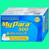 My Para 500mg S.P.M 7 Thuốc My Para 500mg S.P.M có tác dụng giảm đau đầu, đau bụng kinh, đau thần kinh, hạ sốt