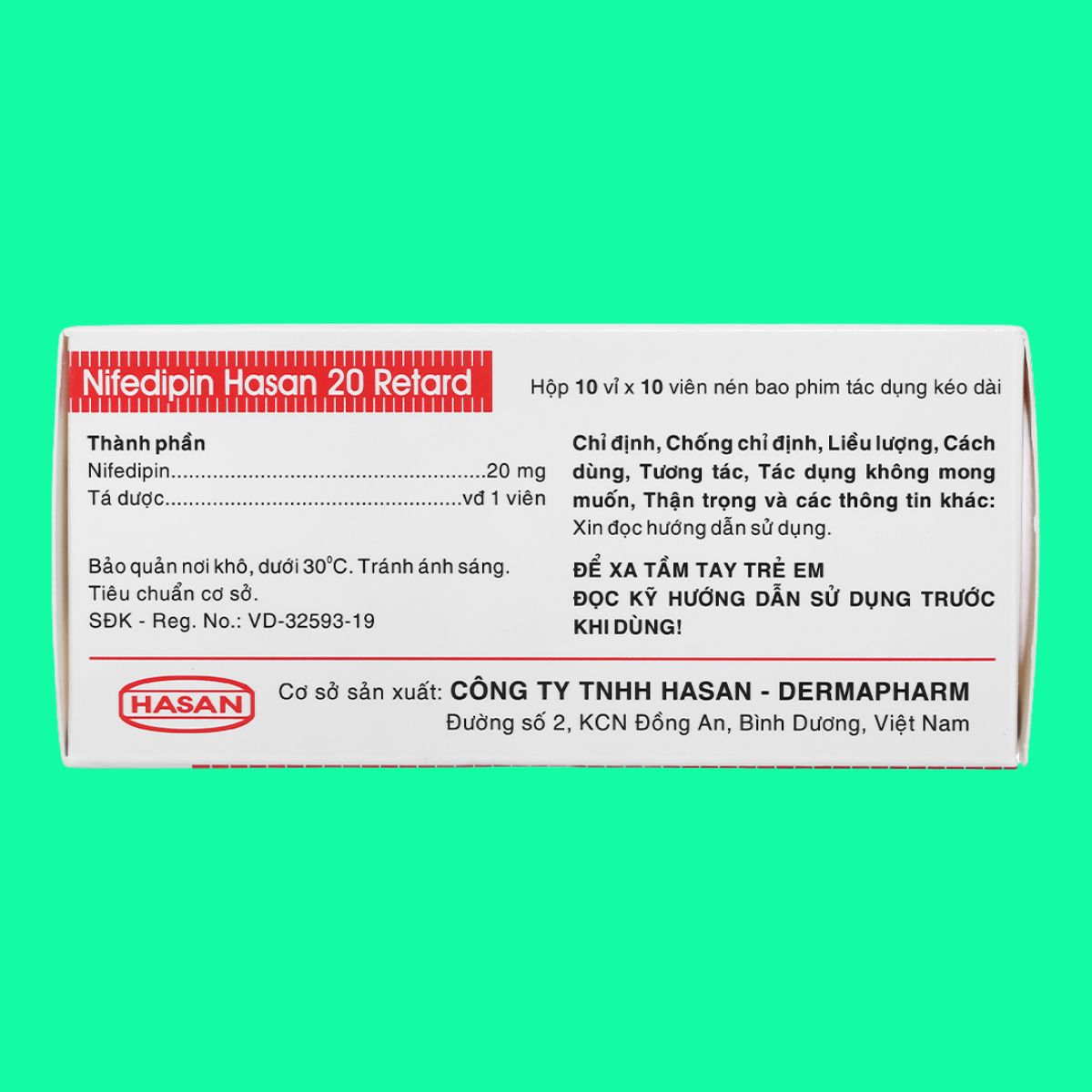 Nifedipin Hasan 20 Retard (5) Nifedipin Hasan 20 Retard