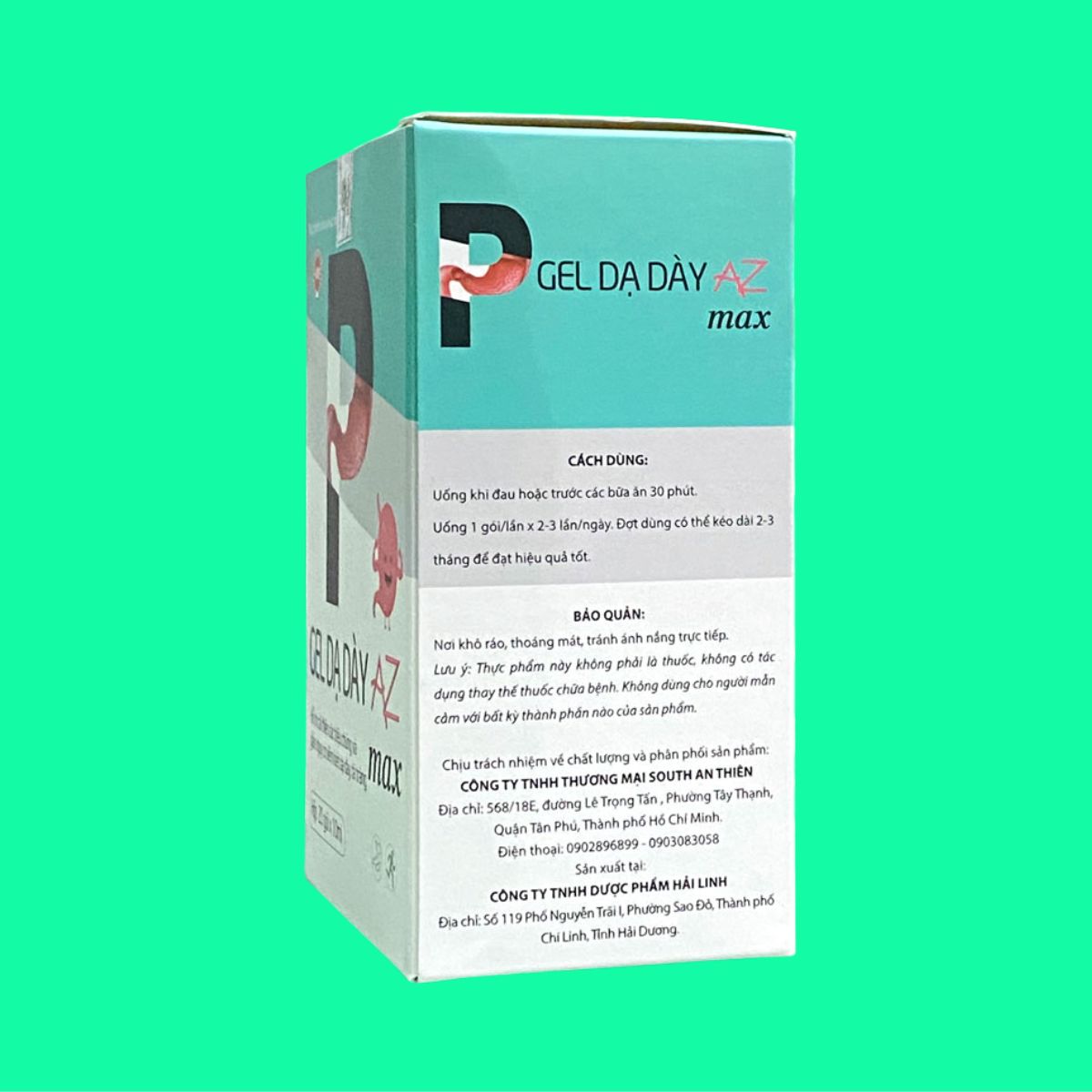 P Gel Dạ dày AZ Max (4) P Gel Dạ dày AZ Max