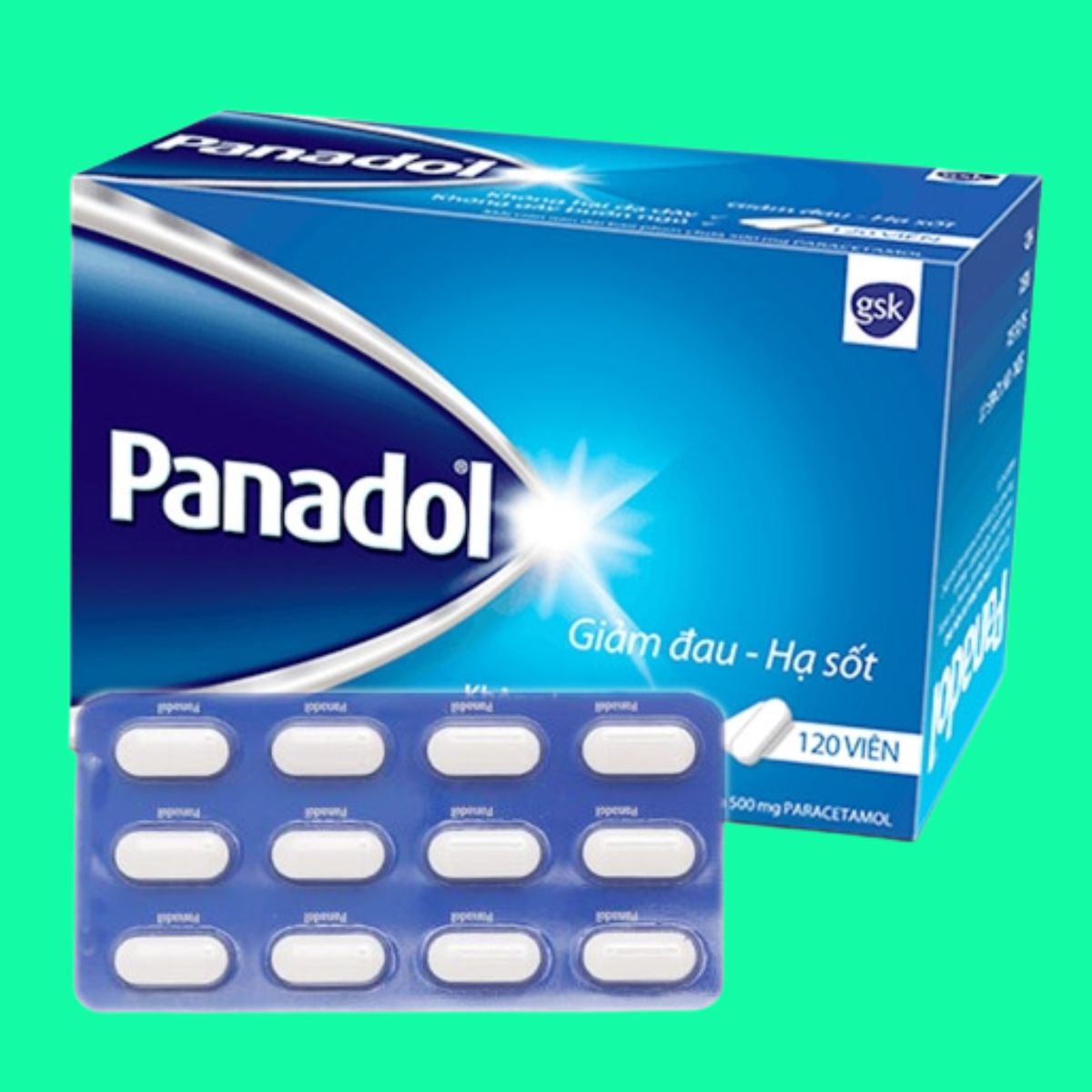 Panadol 500mg GSK (2) Panadol 500mg GSK