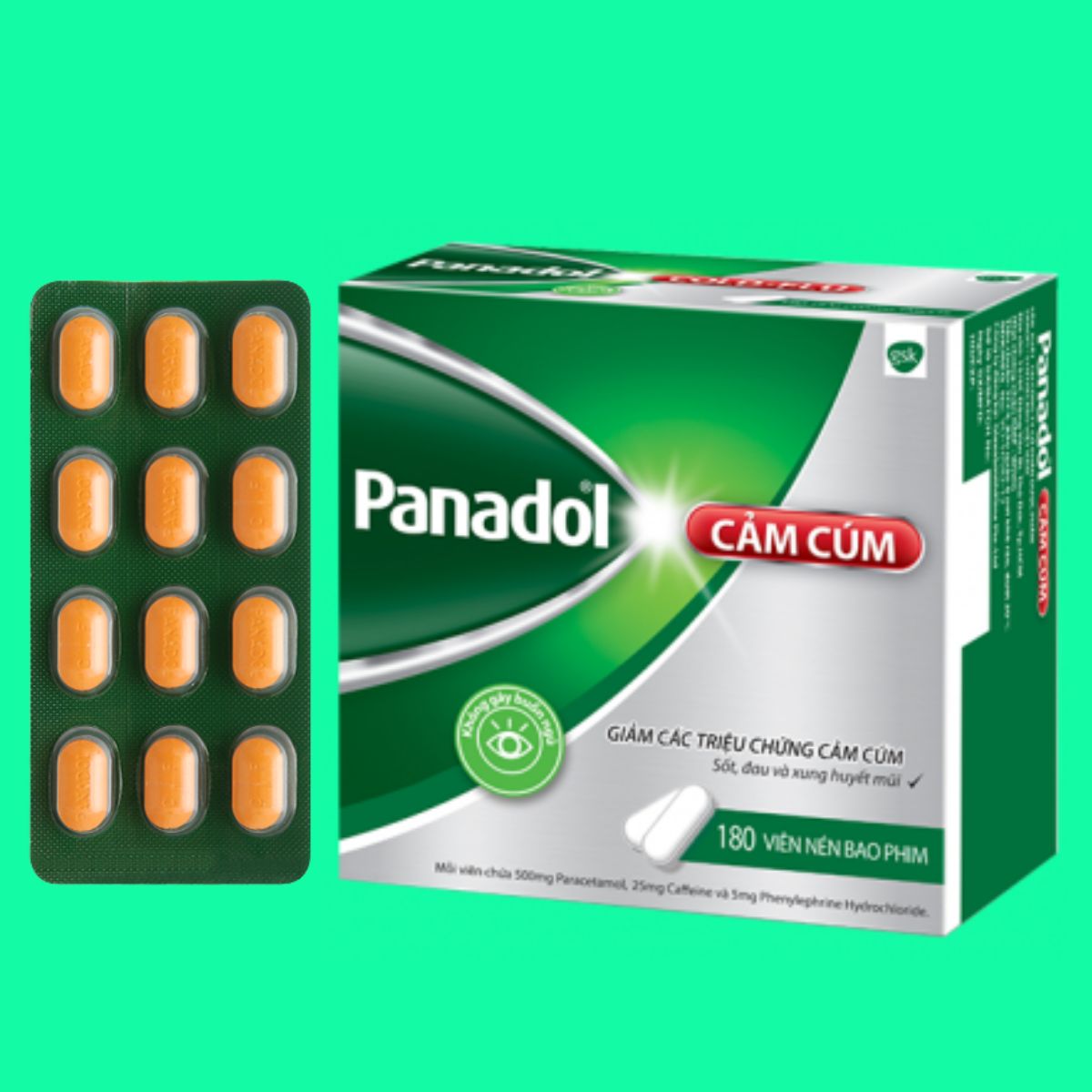 Panadol Cảm Cúm (1) Panadol Cảm Cúm