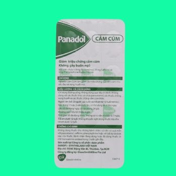 Panadol Cảm Cúm 12 Panadol Cảm Cúm