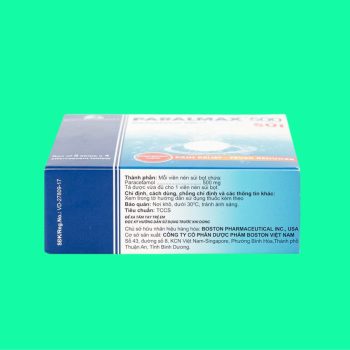 Paralmax 500 (Sủi) 3 Paralmax 500