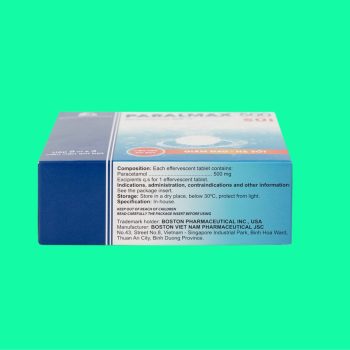 Paralmax 500 (Sủi) 4 Paralmax 500