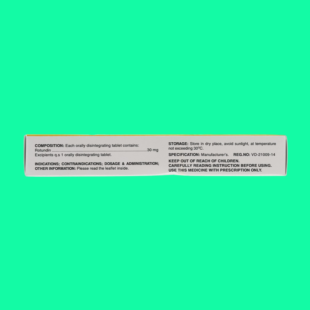 Rotundin-SPM-30mg-5 Rotundin-SPM 30mg
