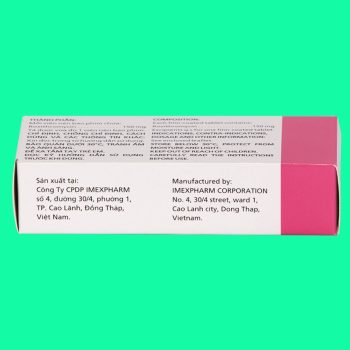 Roxithromycin 150mg Imexpharm 5 Thuốc Roxithromycin 150mg Imexpharm có tác dụng điều trị bạch hầu, ho gà giai đoạn sớm