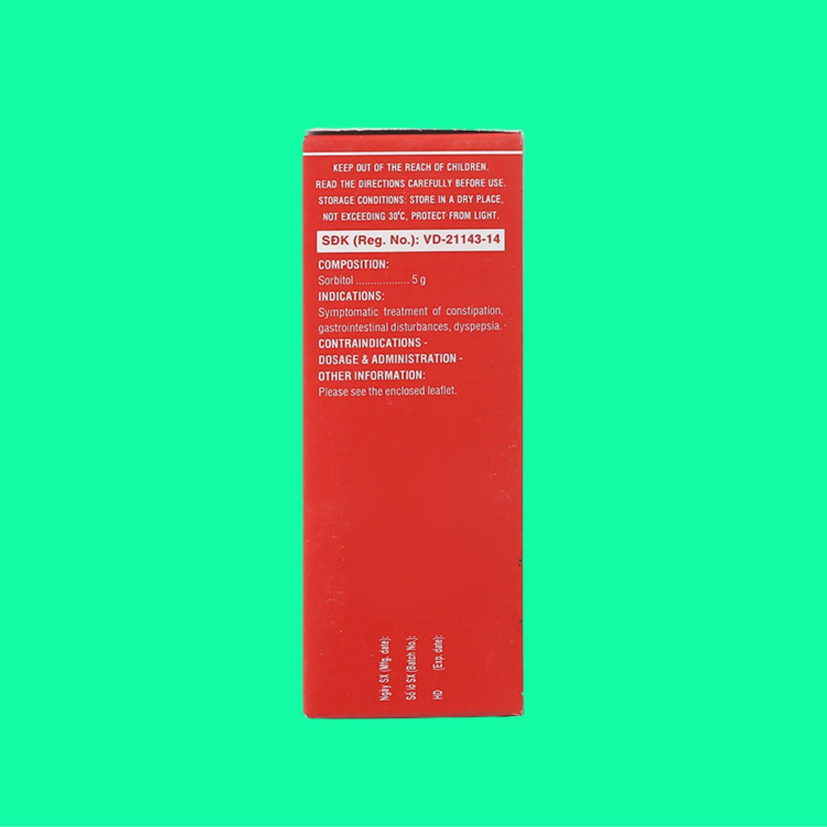 Sorbitol 5g DHG (3) Sorbitol 5g DHG