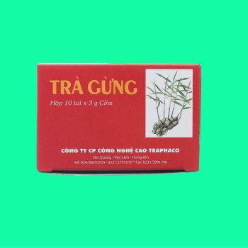 Trà Gừng Traphaco 7 Trà Gừng Traphaco