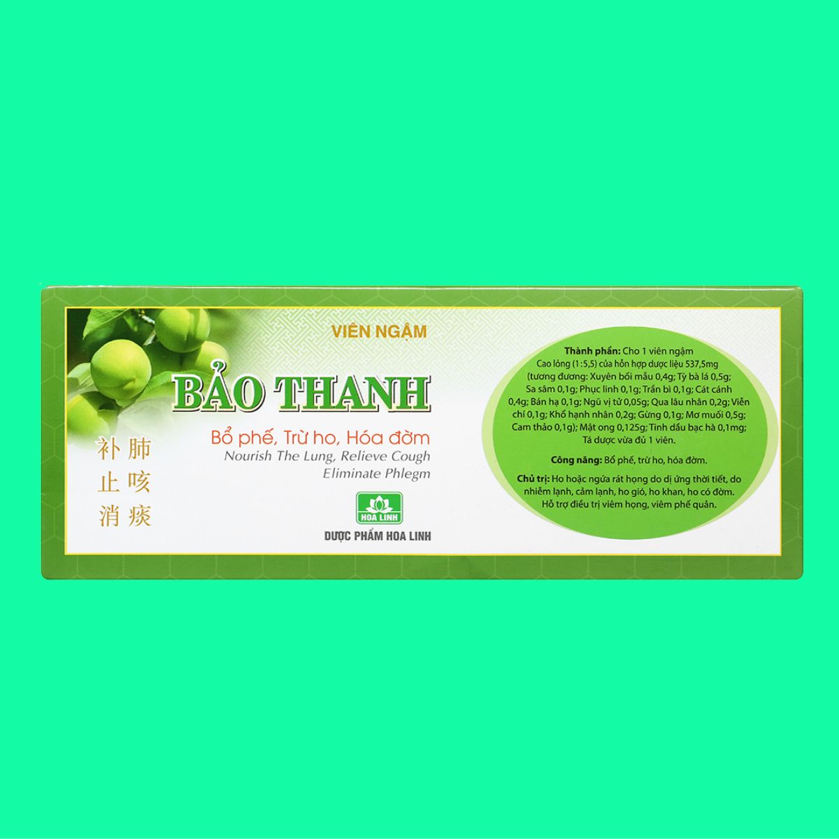 Viên ngậm Bảo Thanh (1) Viên ngậm Bảo Thanh