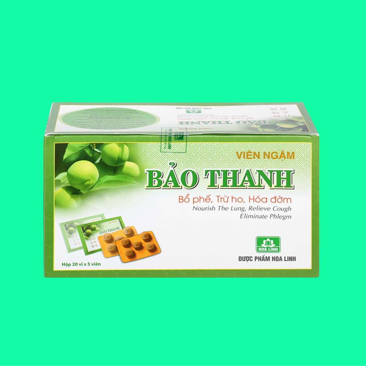 Viên ngậm Bảo Thanh (3) Viên ngậm Bảo Thanh