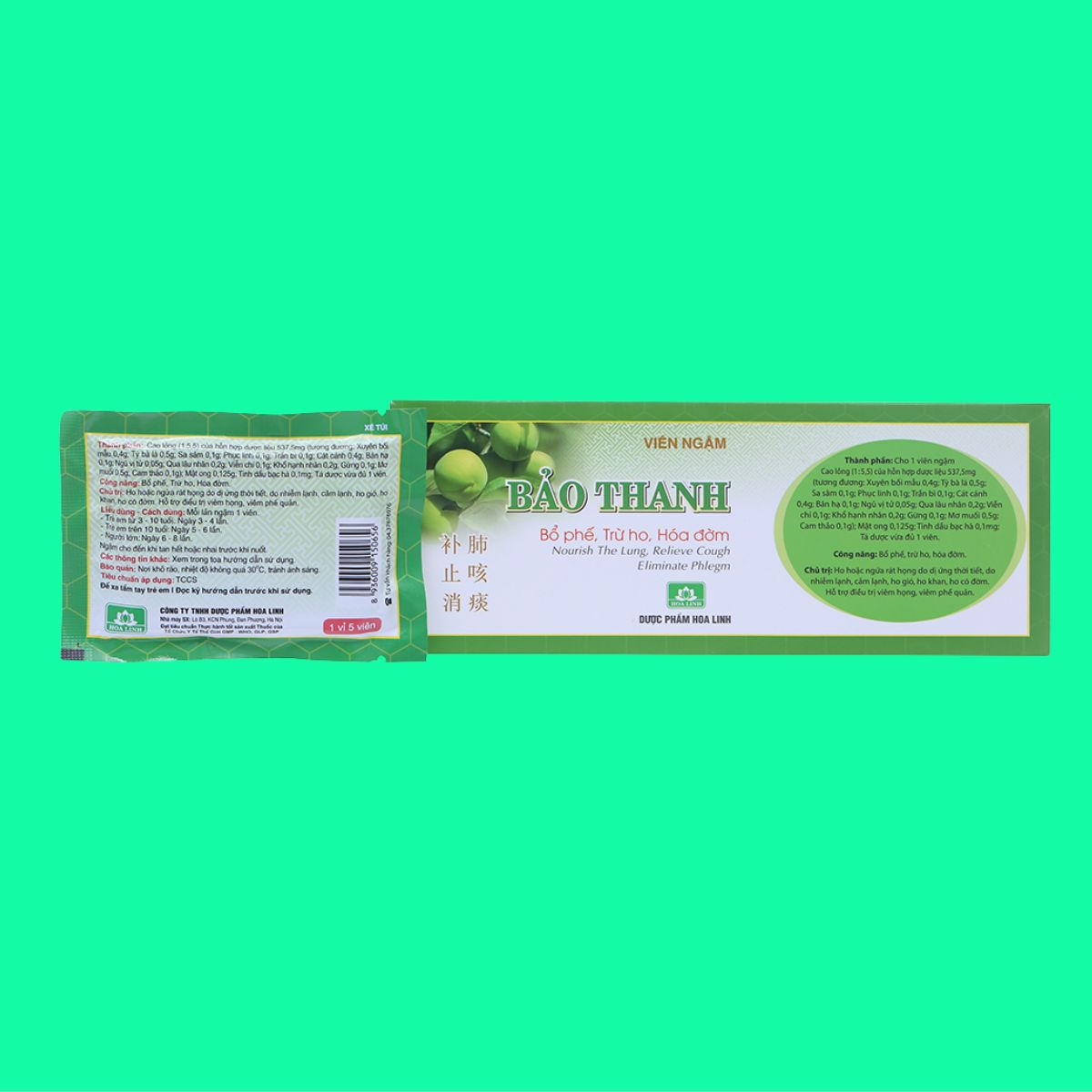 Viên ngậm Bảo Thanh (4) Viên ngậm Bảo Thanh