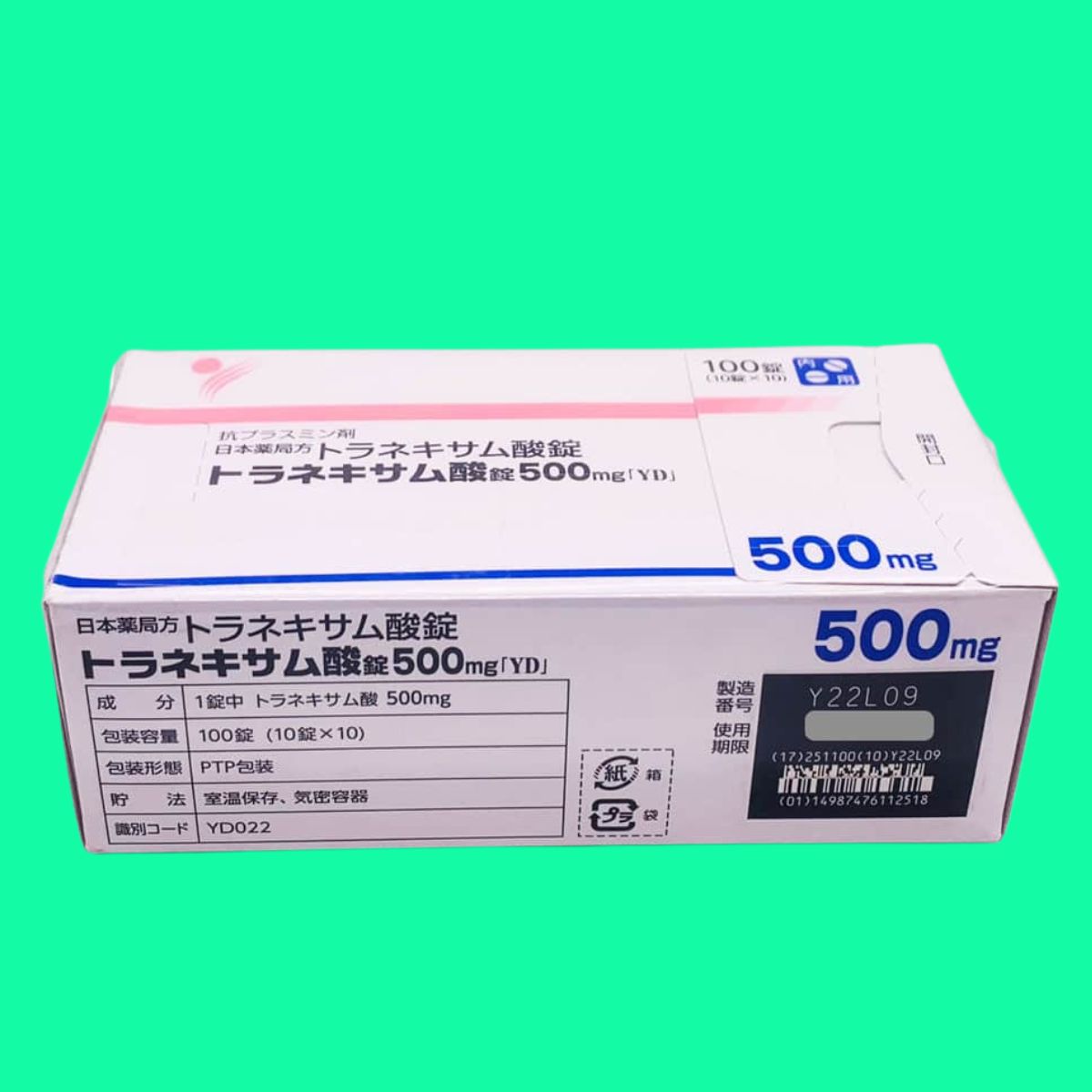 Viên uống trắng da trị nám Transamin (4) Viên uống trắng da trị nám Transamin