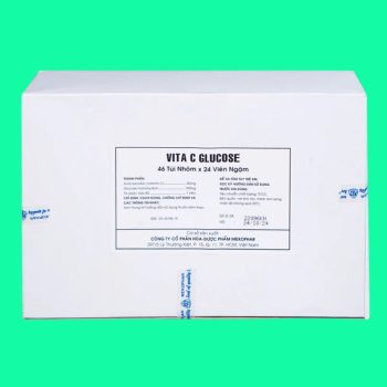 Viên ngậm Vita C Glucose Mekophar 4 Viên ngậm Vita C Glucose Mekophar có tác dụng giúp tăng cường sức đề kháng