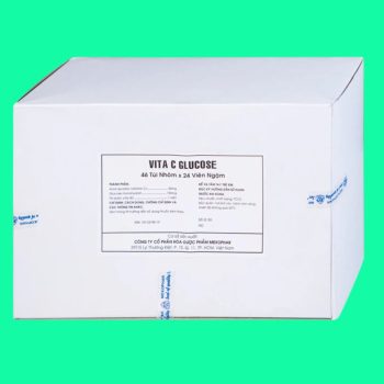 Viên ngậm Vita C Glucose Mekophar 2 Viên ngậm Vita C Glucose Mekophar có tác dụng giúp tăng cường sức đề kháng