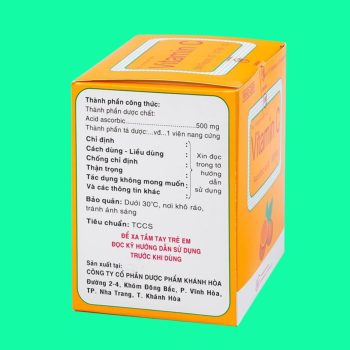 Vitamin C 500mg Khapharco 5 Vitamin C 500mg Khapharco