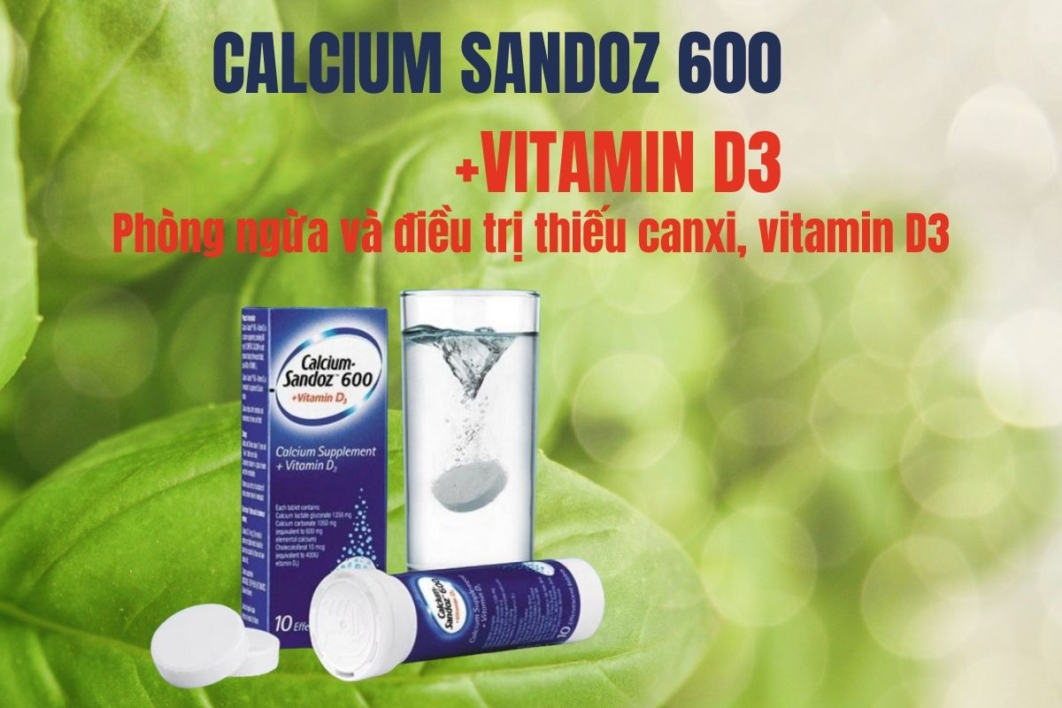 Calcium Sandoz 600 +Vitamin D3
