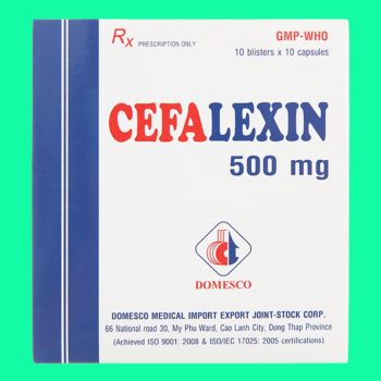 Cefalexin 500mg Domesco 3 Cefalexin 500mg Domesco