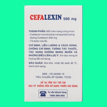 Cefalexin 500mg Domesco 4 Cefalexin 500mg Domesco