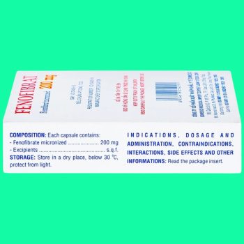 Fenofibrate 200mg Domesco