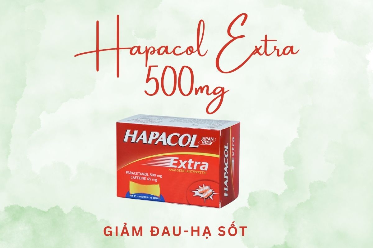 Hapacol Extra 500mg