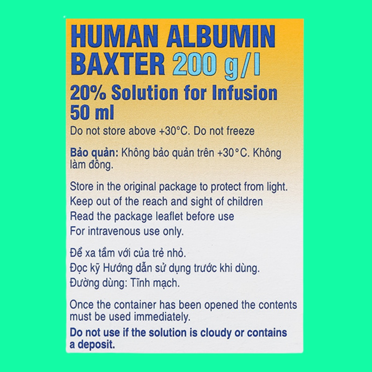 human-albumin-baxter-200g-l-6 Human Albumin Baxter 200g/l