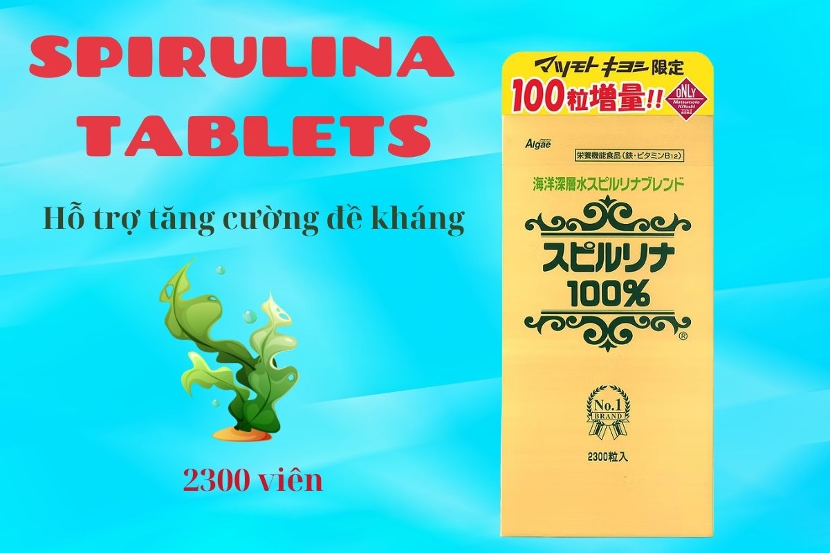 Matsukiyo Spirulina Tablets