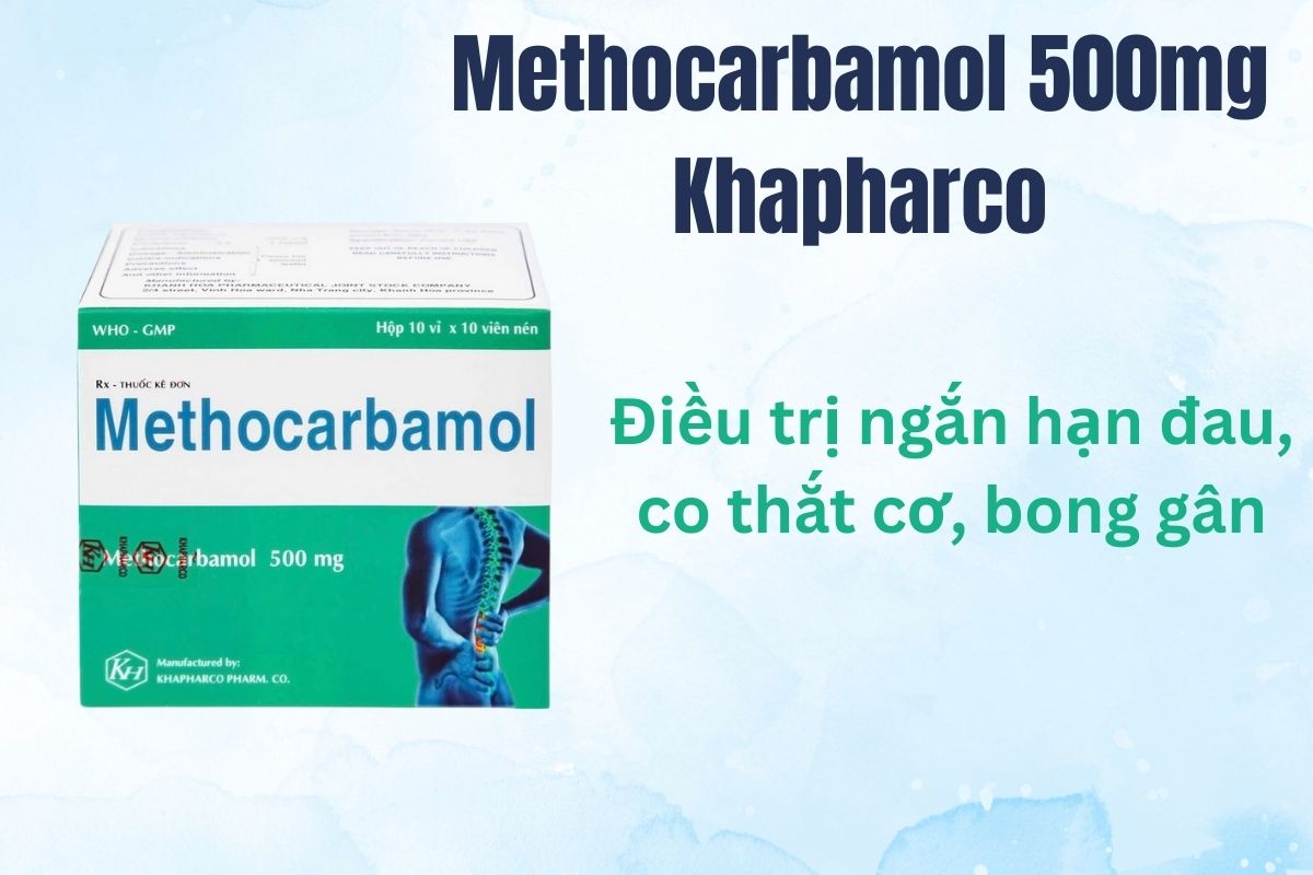 Methocarbamol 500mg Khapharco