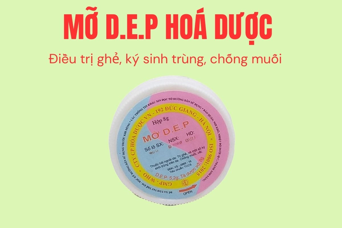 Mỡ D.E.P Hóa Dược