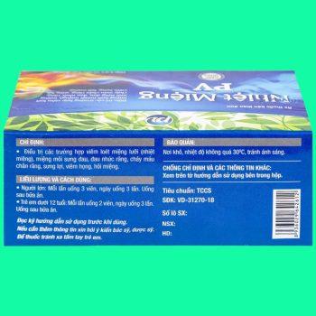 Nhiệt Miệng PV 4 Nhiệt Miệng PV